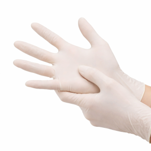 دستکش لاتکس بدون پودر اپی سایز L