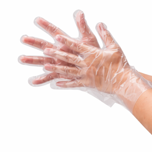 دستکش نایلونی یکبارمصرف